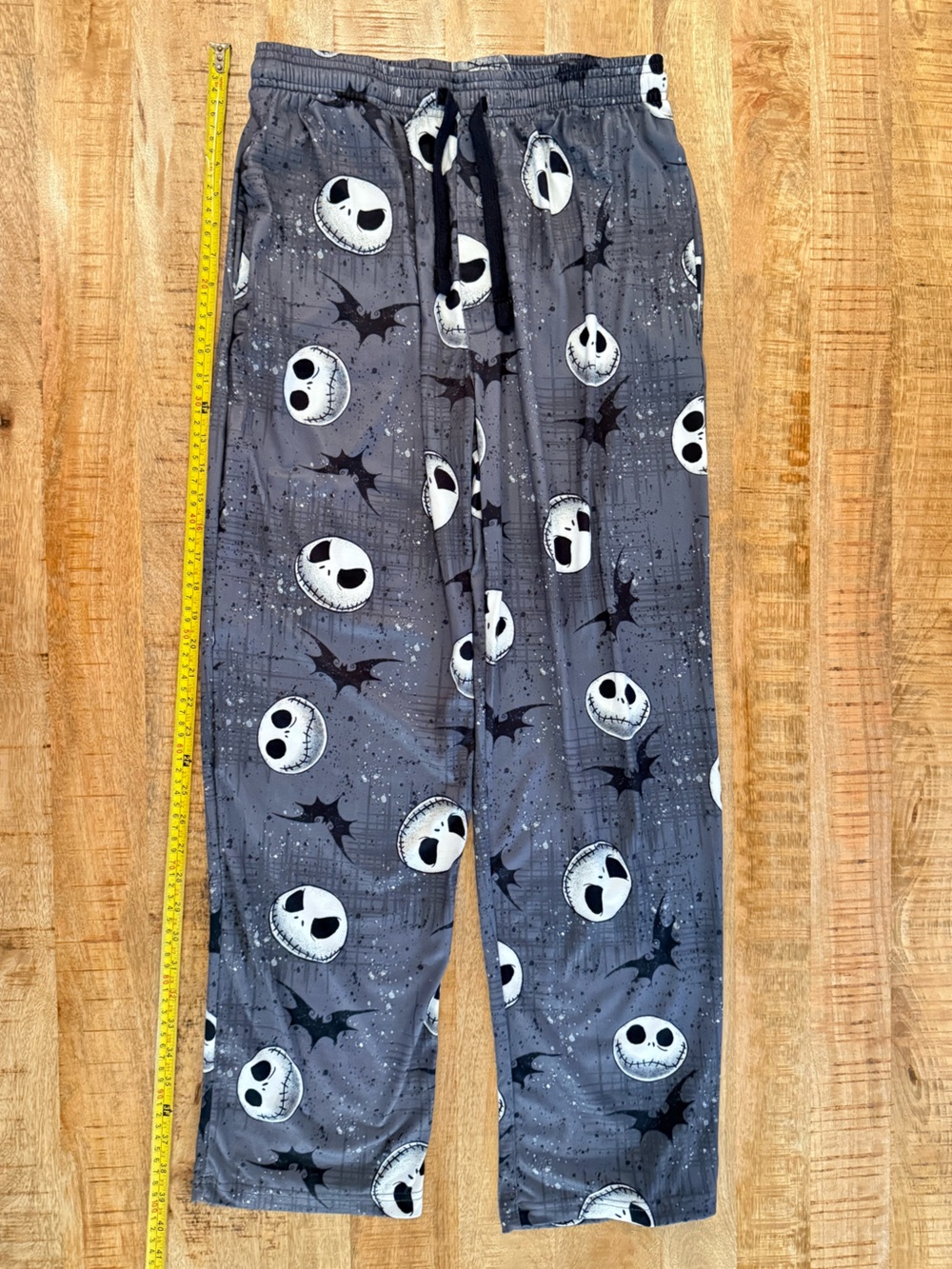 Disney Gray and White Jack Skellington Kids Pajama Pants - Picture 5 of 10